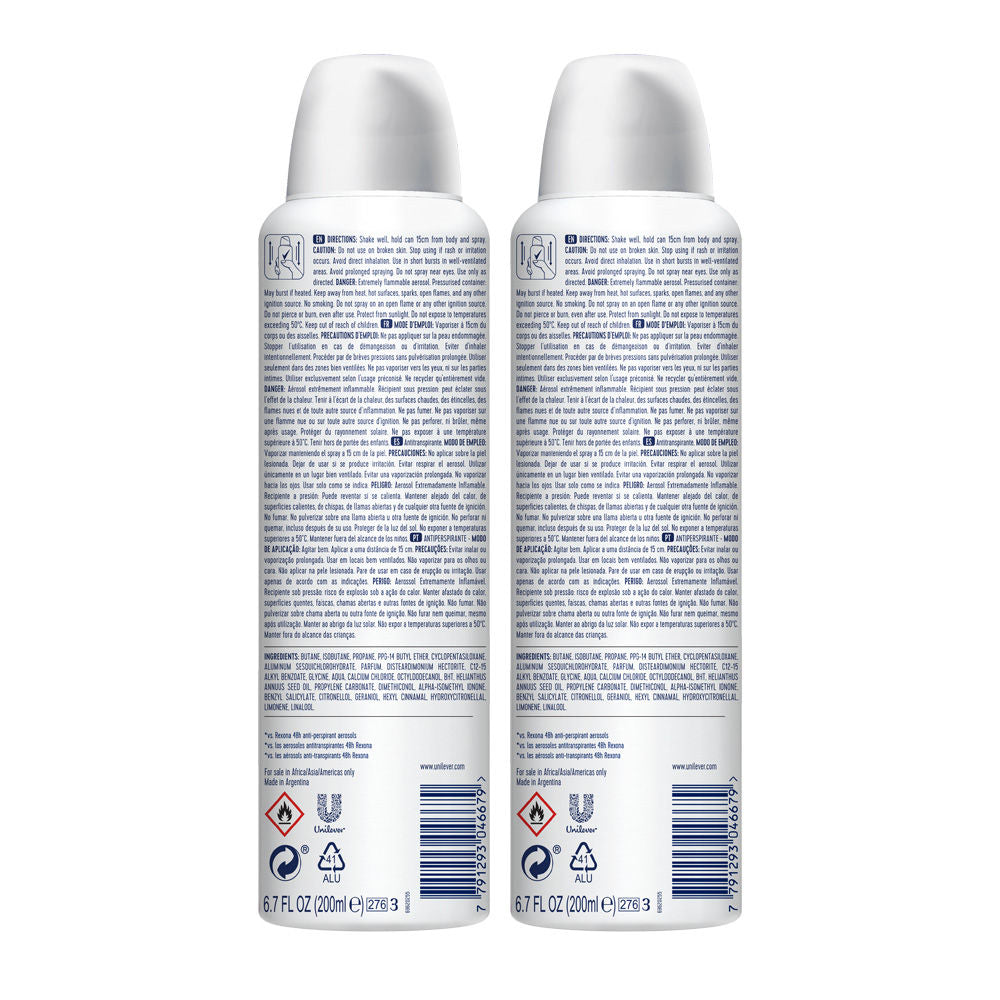 Rexona Invisible Anti-Perspirant Deodorant (Pack of 2), 400ml Buy at Indicrest Image 3