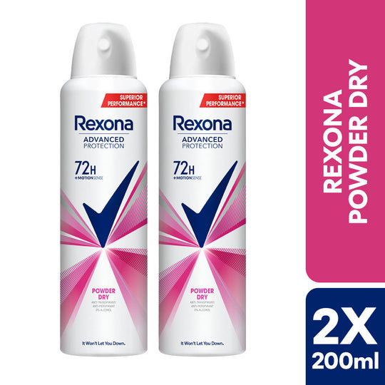 Rexona Powder Dry Deodorant (Pack of 2), 400ml Buy at Indicrest