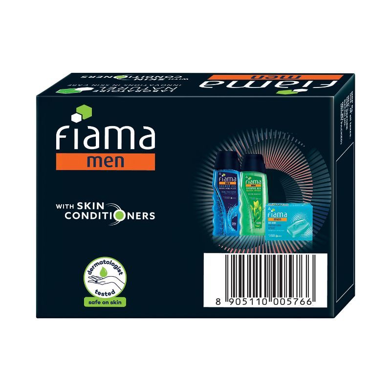 Fiama Men Charcoal Deep Clean Gel Bar with Grapefruit for Refreshed Skin, Skin, Safe On Skin, 125g Buy at Indicrest Image 5