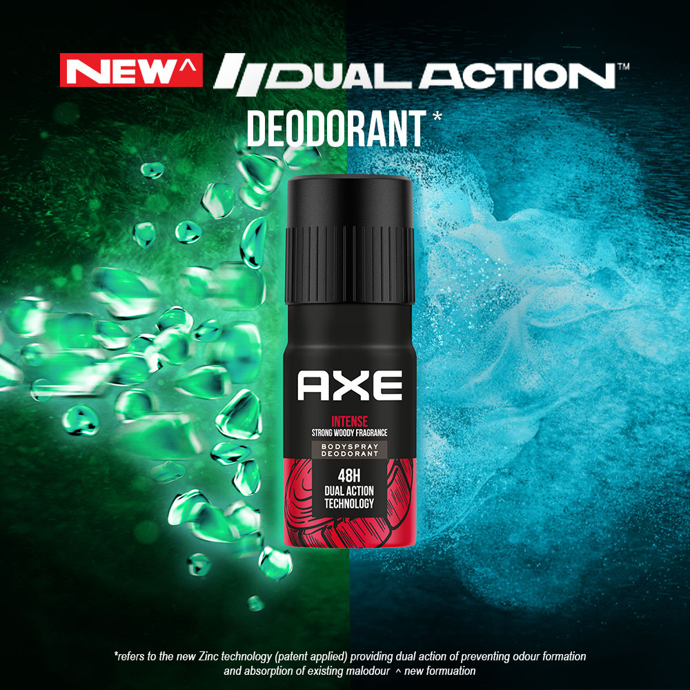 Axe Intense Long Lasting Deodorant Bodyspray For Men, 150ml Buy at Indicrest Image 5