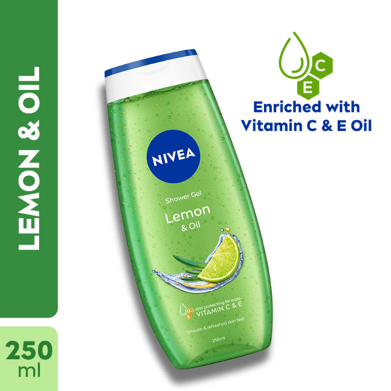 Nivea Lemon & care oil Body wash for long-lasting freshness, 250ml Buy at Indicrest