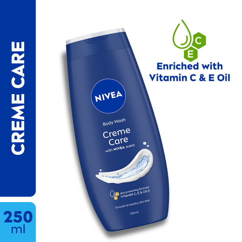 Nivea WOMEN Body Wash- Creme Care Body Wash for naturally clean & healthy skin, 250ml Buy at Indicrest