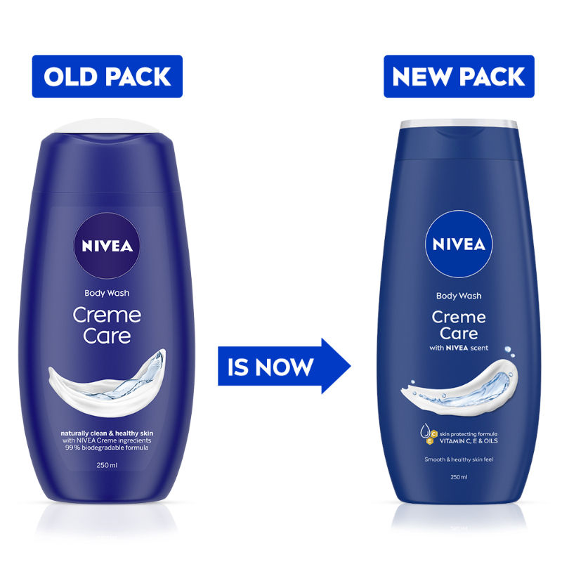 Nivea WOMEN Body Wash- Creme Care Body Wash for naturally clean & healthy skin, 250ml Buy at Indicrest Image 3