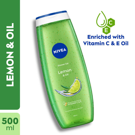 Nivea Lemon & care oil Body wash for long-lasting freshness, 500ml Buy at Indicrest