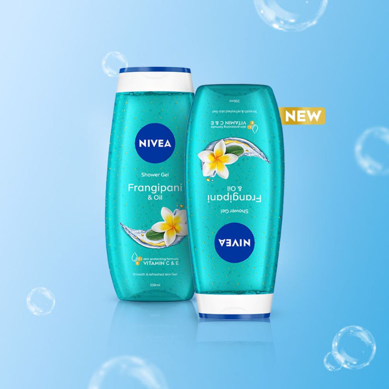 Nivea Frangipani & care oil Body wash for long-lasting freshness, 125ml Buy at Indicrest Image 5