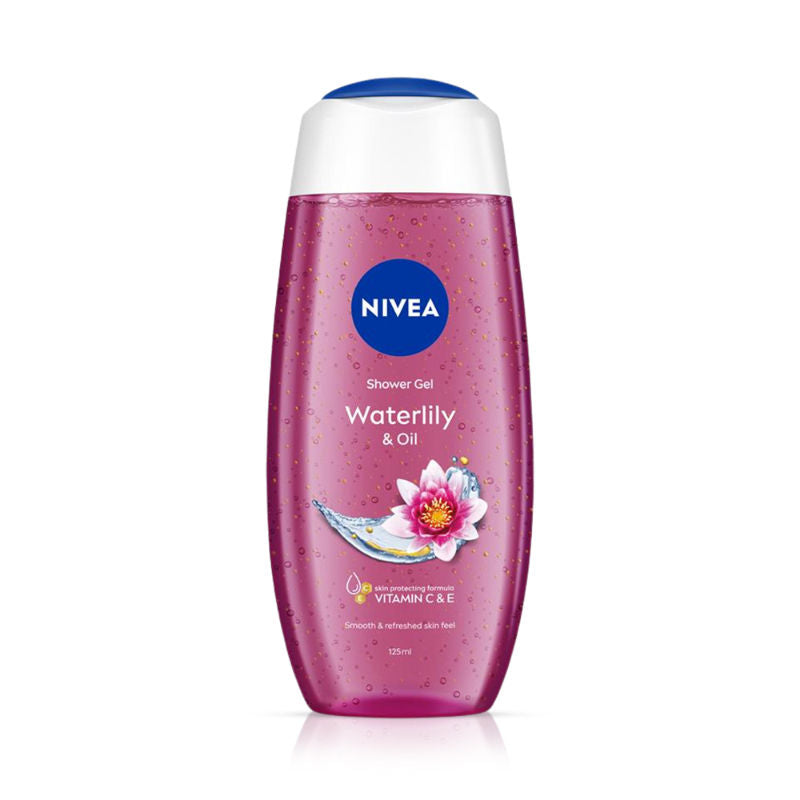 Nivea Waterlily & care oil Body wash for long-lasting freshness, 125ml Buy at Indicrest Image 3