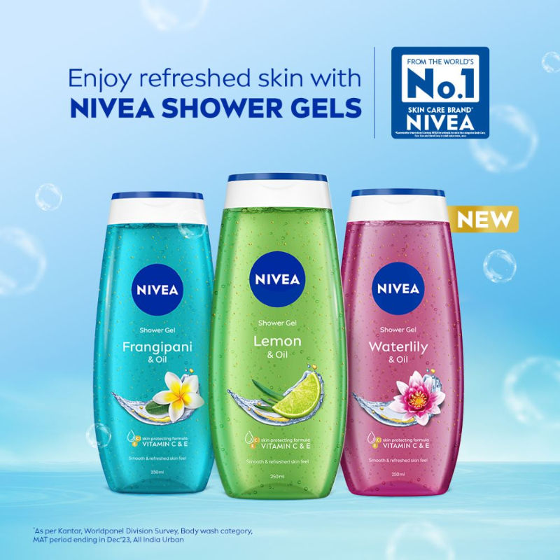 Nivea Lemon & care oil Body wash for long-lasting freshness, 125ml Buy at Indicrest Image 9