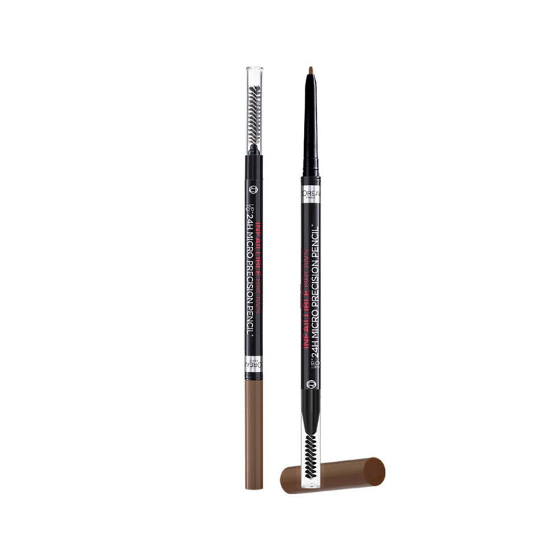 L'Oreal Paris Infallible Brows Upto 24H Micro Precision Pencil - 1.0 Ebony, 1g Buy at Indicrest