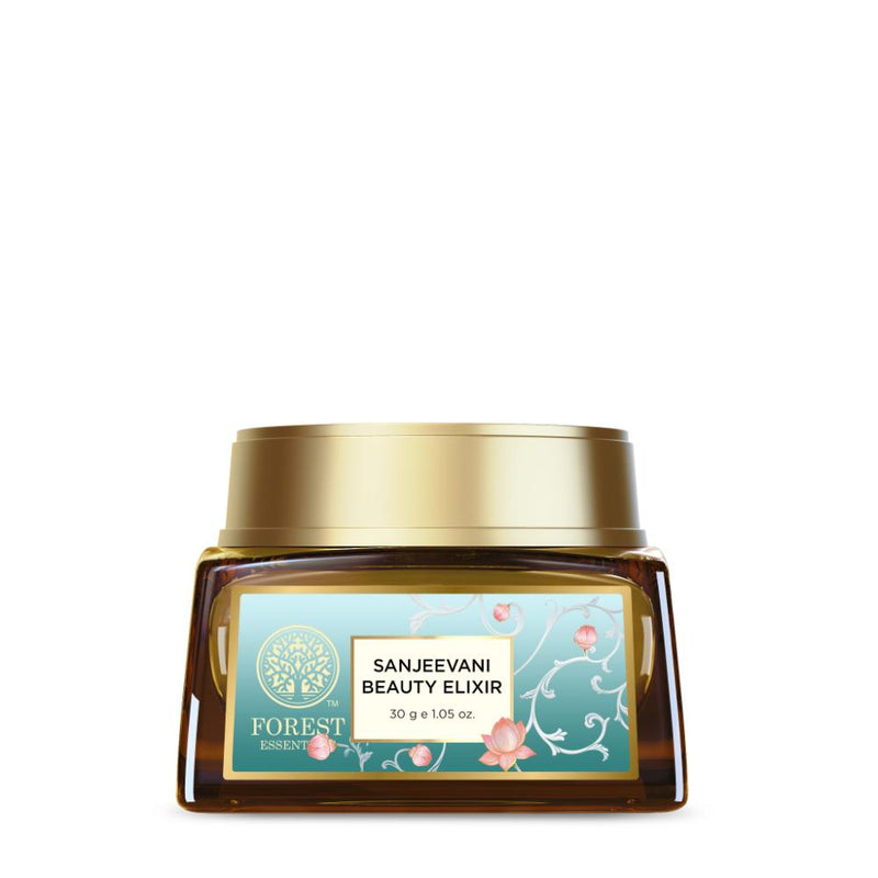 Forest Essentials Moisturising Day Cream Sanjeevani Beauty Elixir - Anti Ageing, Lightweight, 30g, Buy from Indicrest