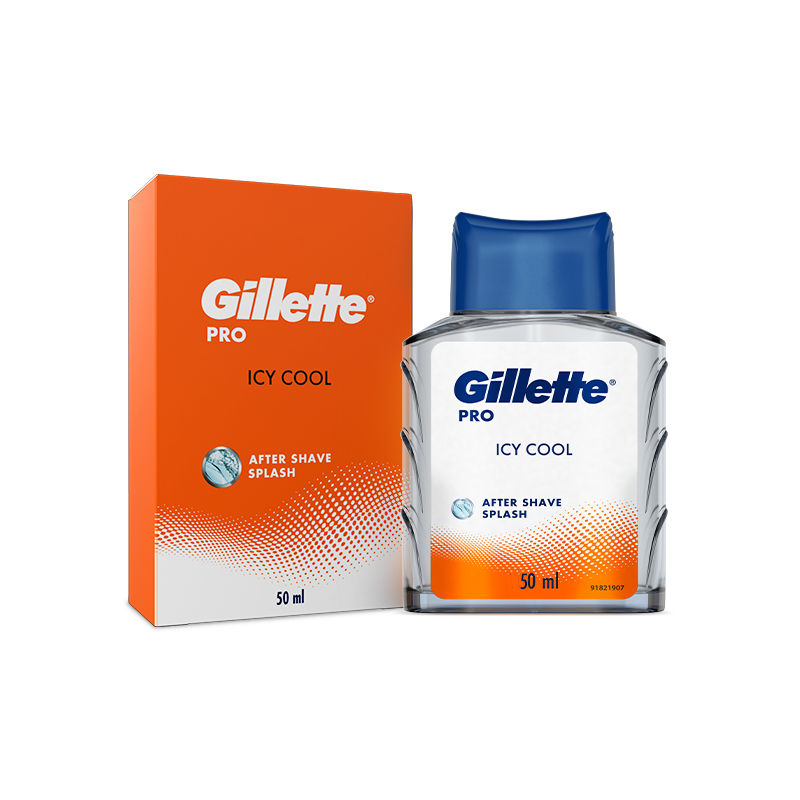 Gillette Pro After Shave Splash Icy Cool, 50ml Buy at Indicrest