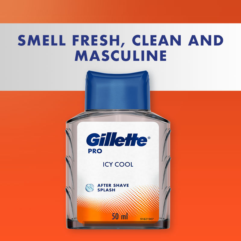 Gillette Pro After Shave Splash Icy Cool, 50ml Buy at Indicrest Image 3