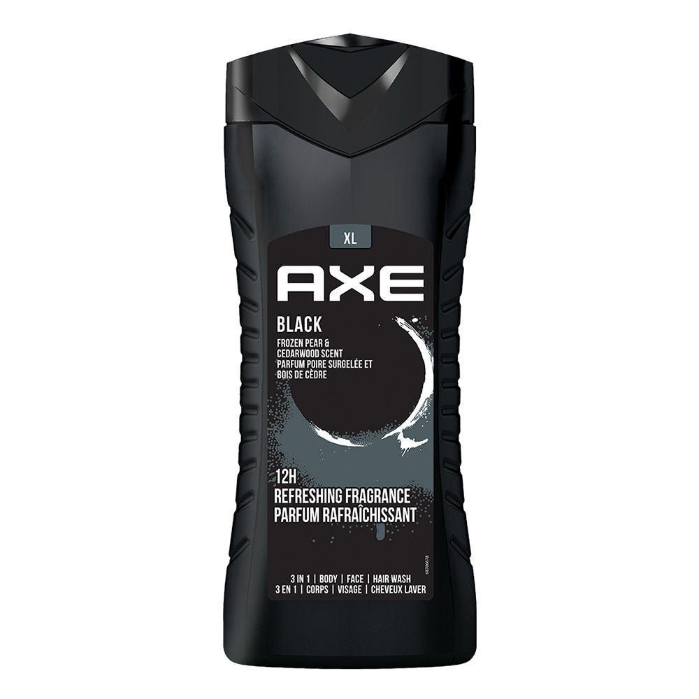 Axe Black 3 In 1 Body, Face & Hair Wash For Men, 400ml Buy at Indicrest Image 2