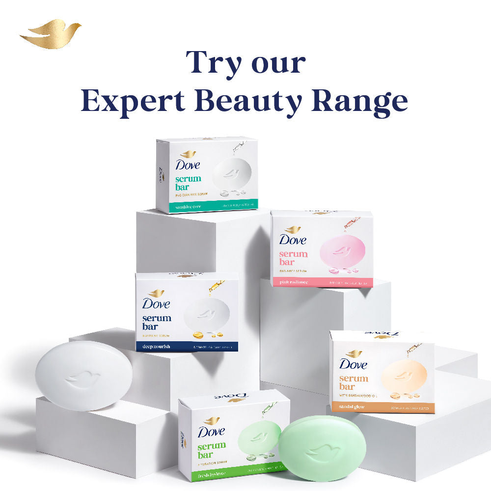 Dove Cream Beauty Bathing Soap Bar with Moisturising Cream (Pack of 8), 800g Buy at Indicrest Image 11