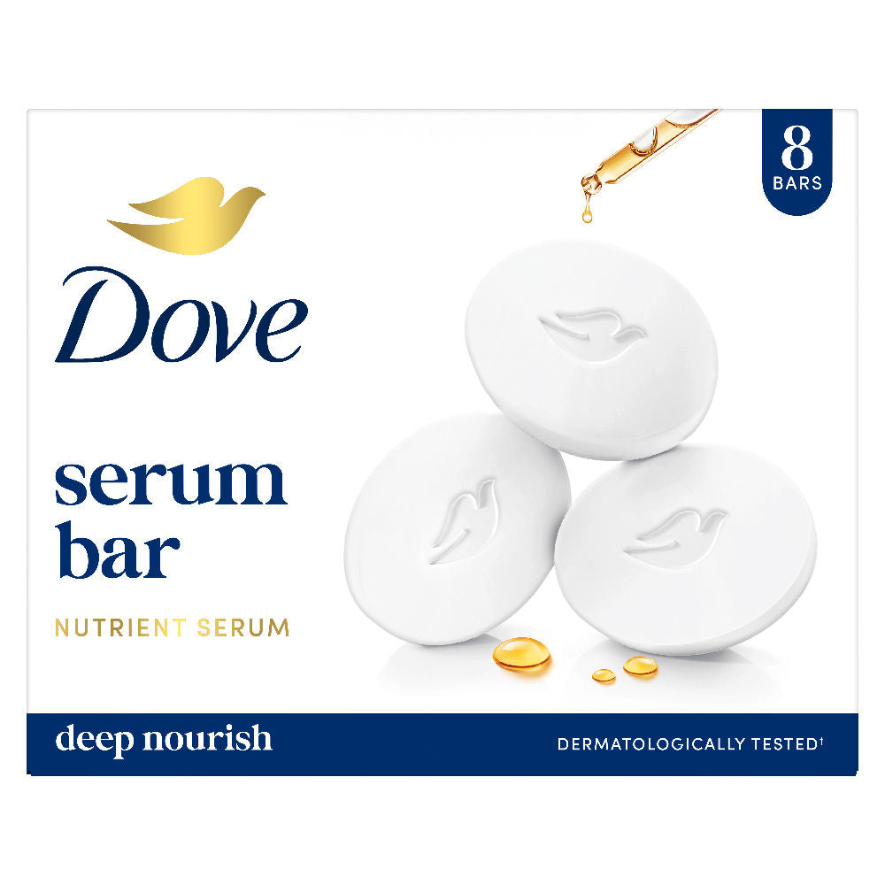 Dove Cream Beauty Bathing Soap Bar with Moisturising Cream (Pack of 8), 800g Buy at Indicrest Image 2