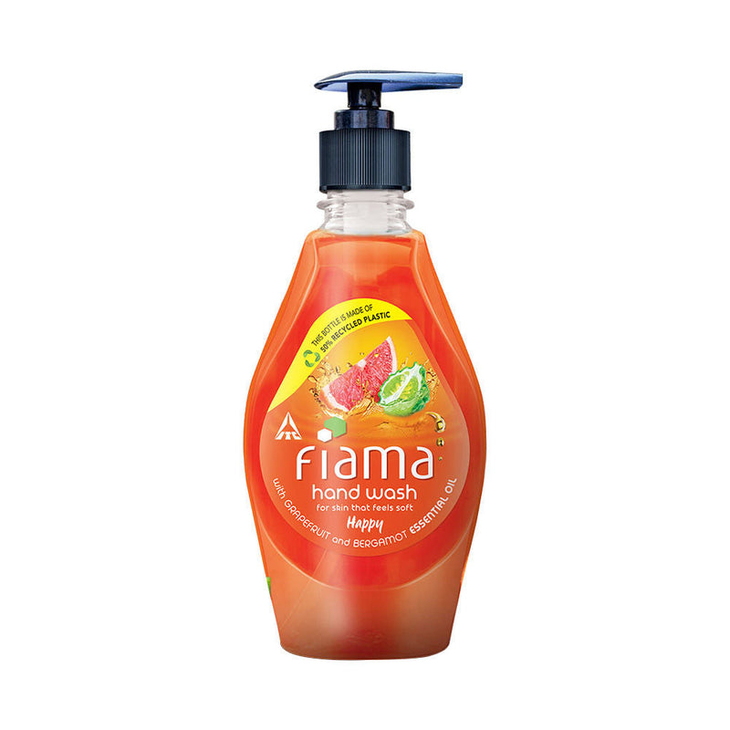 Fiama Happy Hand Wash, Grapefruit Oil & Bergamot Oil Extract Handwash For Soft And Supple Hands, 400ml Buy at Indicrest
