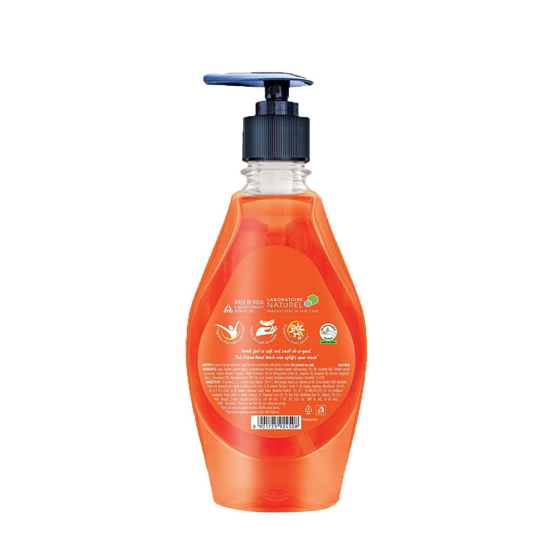 Fiama Happy Hand Wash, Grapefruit Oil & Bergamot Oil Extract Handwash For Soft And Supple Hands, 400ml Buy at Indicrest Image 3