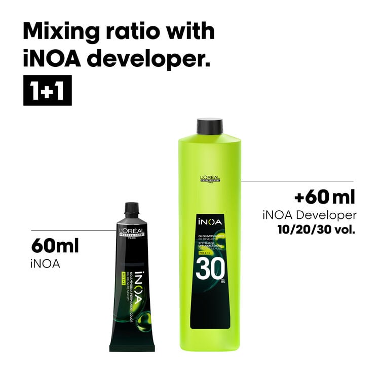 L'Oreal Professionnel Paris - iNOA Oxydant Riche 30 Vol 9% Developer, 1000ml Buy at Indicrest Image 3