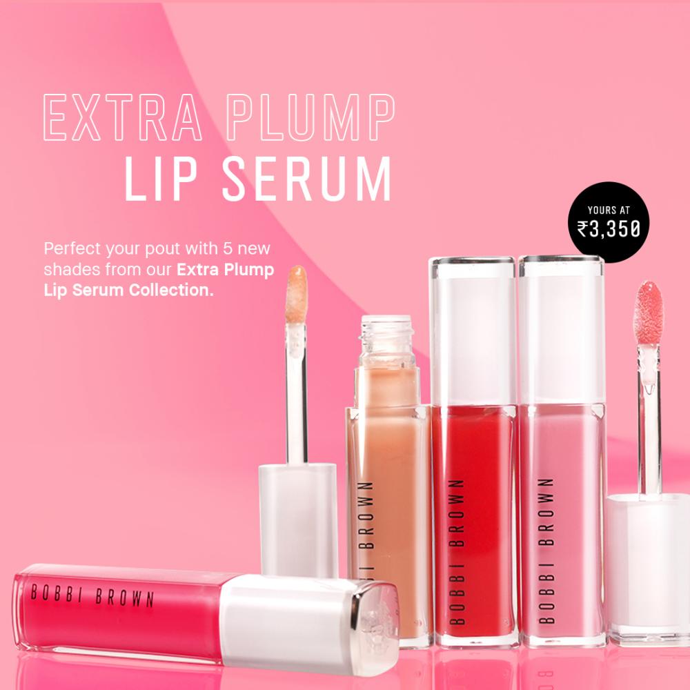 Bobbi Brown Extra Plump Tinted Lip Serum with Hyaluronic Acid, Lip Gloss - Bare Pink, 6ml