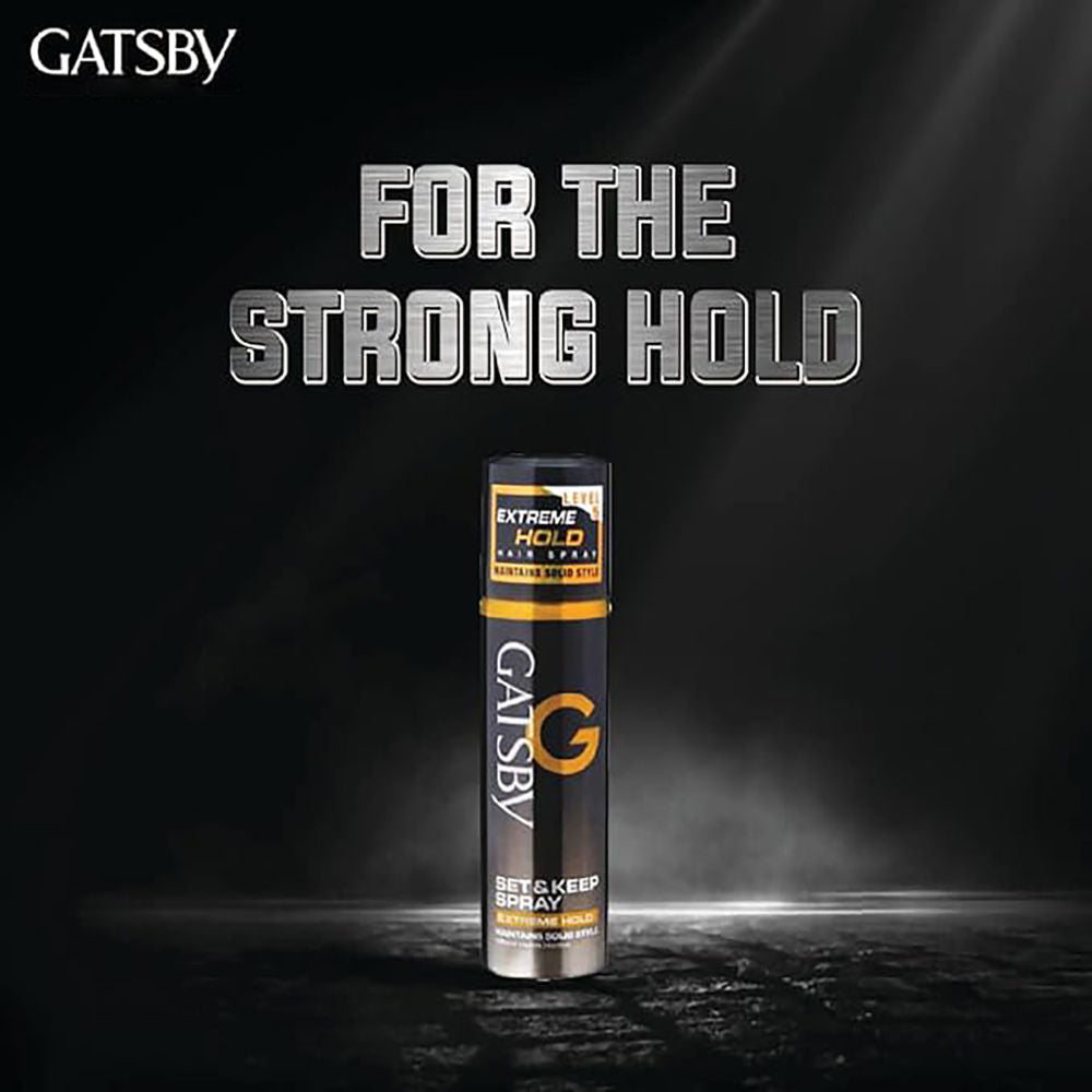 Gatsby Hair Spray Set & Keep Extreme Hold, 66ml Buy at Indicrest Image 5