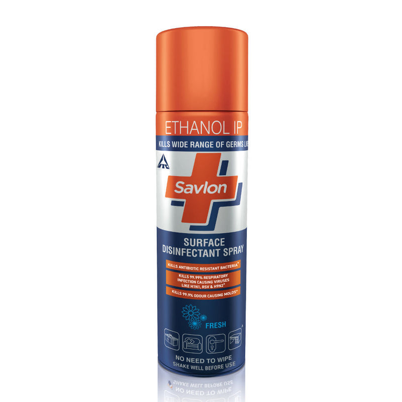 Savlon Surface Disinfectant Spray Sanitizer, 99.99% Germ Protection on Hard & Soft Surfaces, 170g Buy at Indicrest
