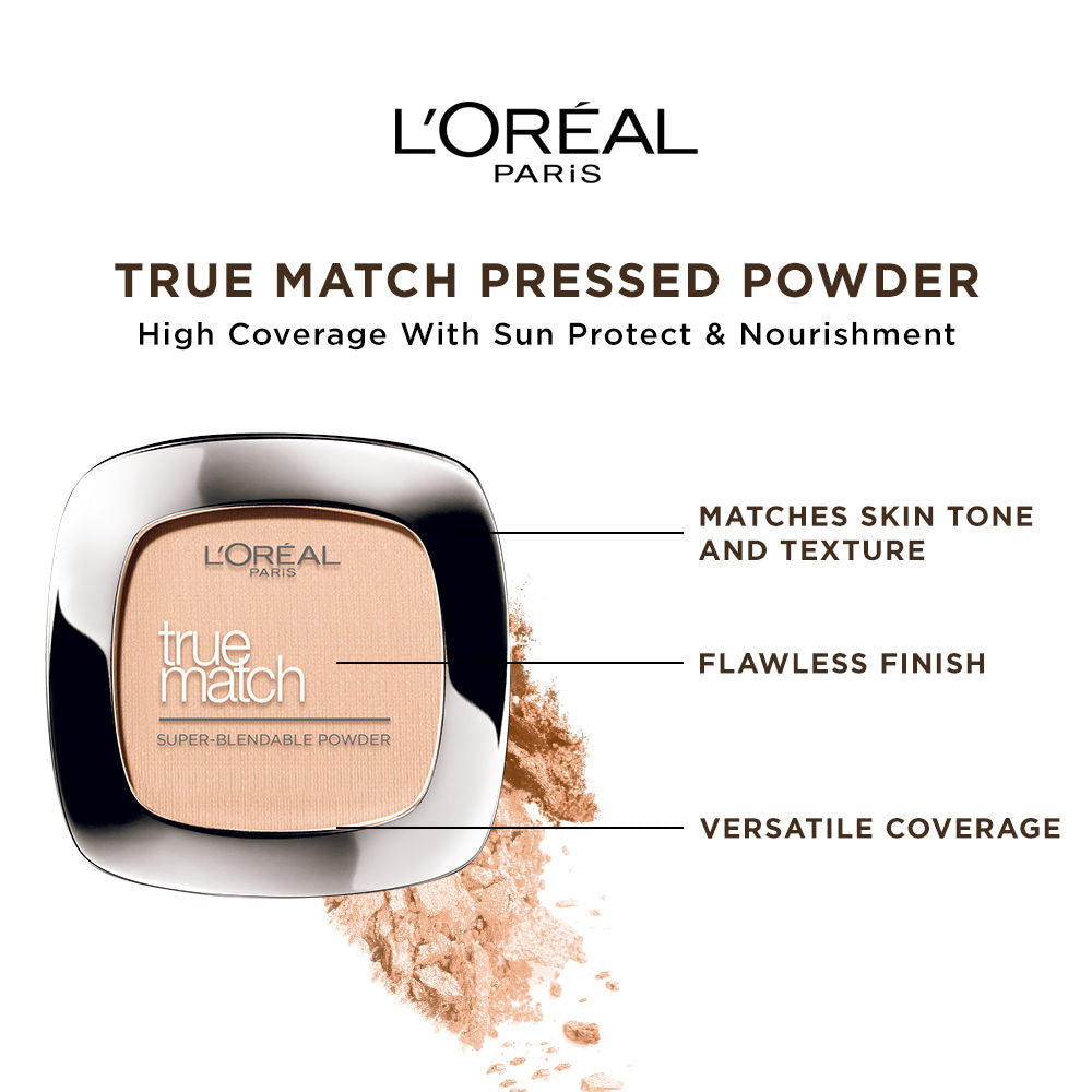 L'Oreal Paris True Match Super Blendable Powder - W5 Golden Sand, 9g Buy at Indicrest Image 6