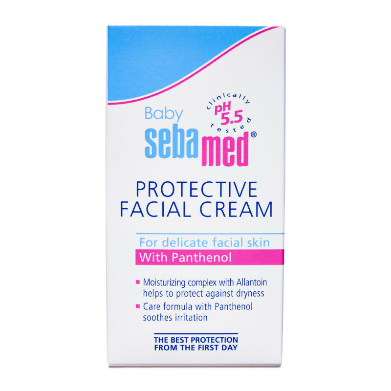 Sebamed Baby Protective Facial Cream, PH 5.5, Panthenol & Allantoin, Clinically Tested, 50ml Buy at Indicrest Image 3