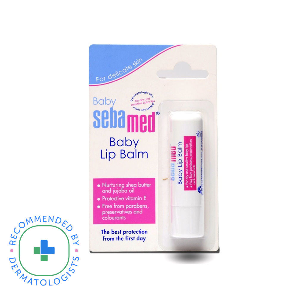Sebamed Baby Lip Balm, For Dry & Sensitive Baby Lips, With Shea Butter & Jojoba Oil, Paraben Free, 4.8g Buy at Indicrest