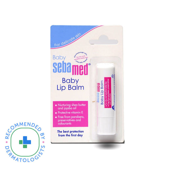 Sebamed Baby Lip Balm, For Dry & Sensitive Baby Lips, With Shea Butter & Jojoba Oil, Paraben Free, 4.8g Buy at Indicrest