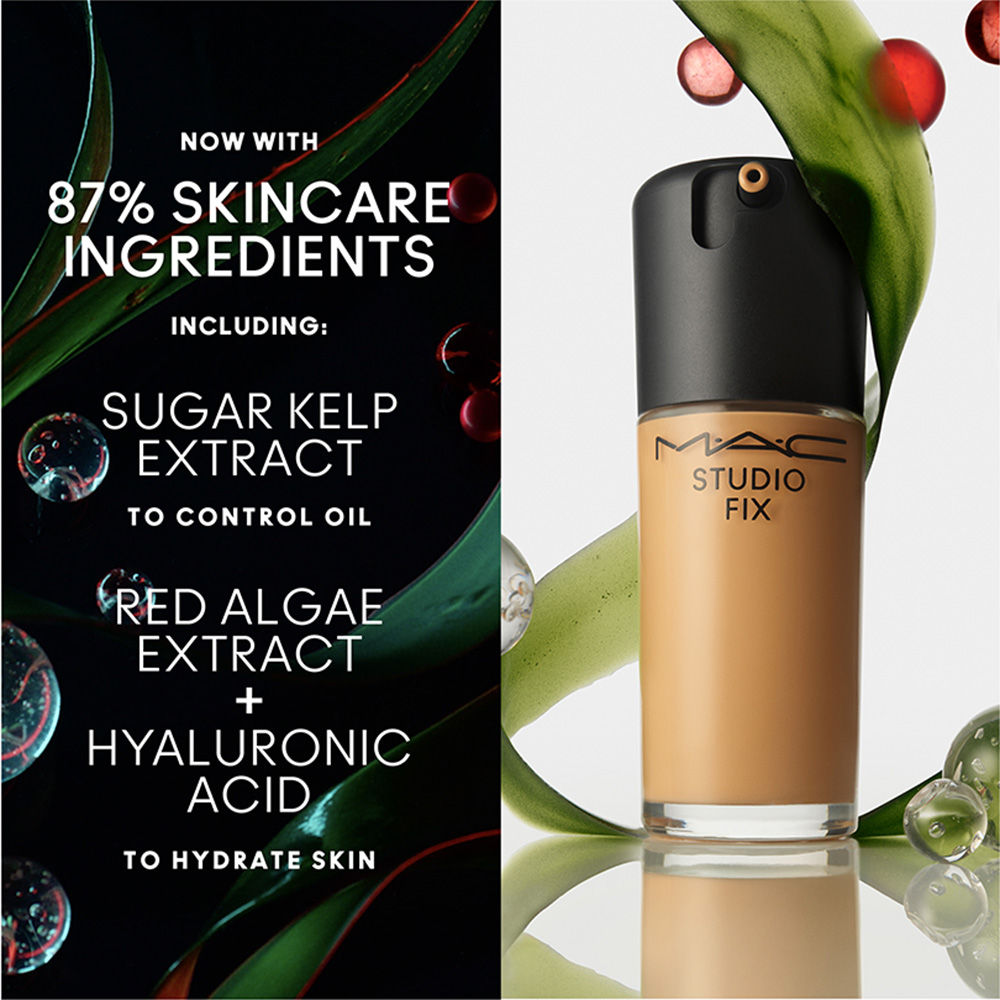 M.A.C Studio Fix Fluid SPF 15 Mini Soft Matte Foundation With Hyaluronic Acid - NC15, 15ml