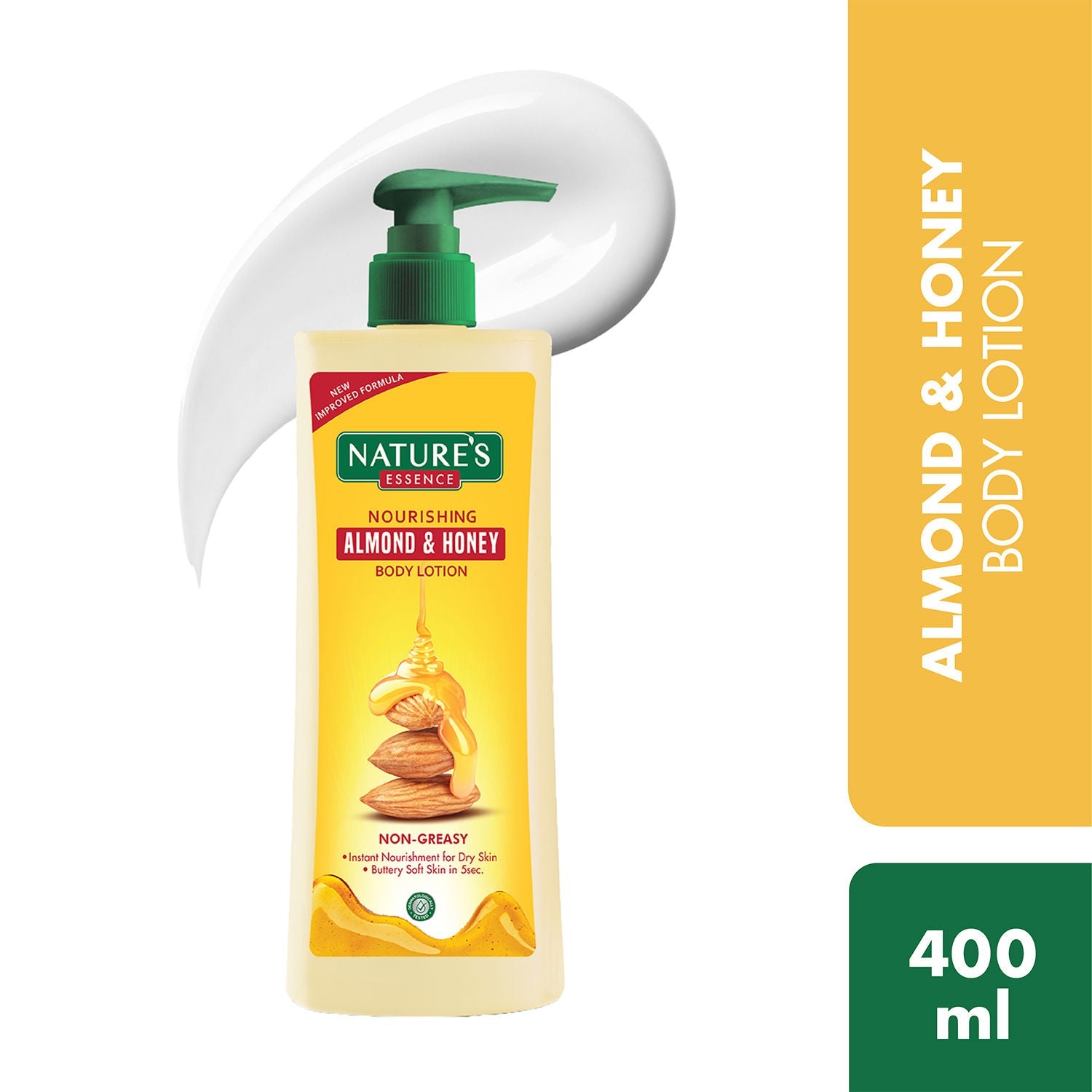 Nature's Essence Almond & Honey Nourishing Body Lotion, 400ml Buy at Indicrest