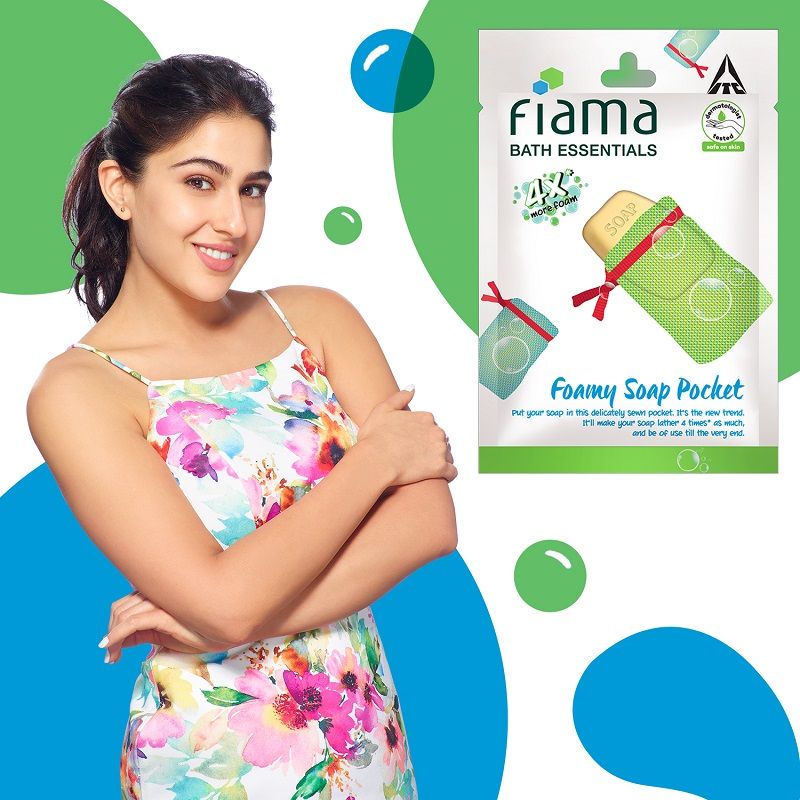 Fiama Bath Essentials Foamy Soap Pocket Buy at Indicrest Image 3