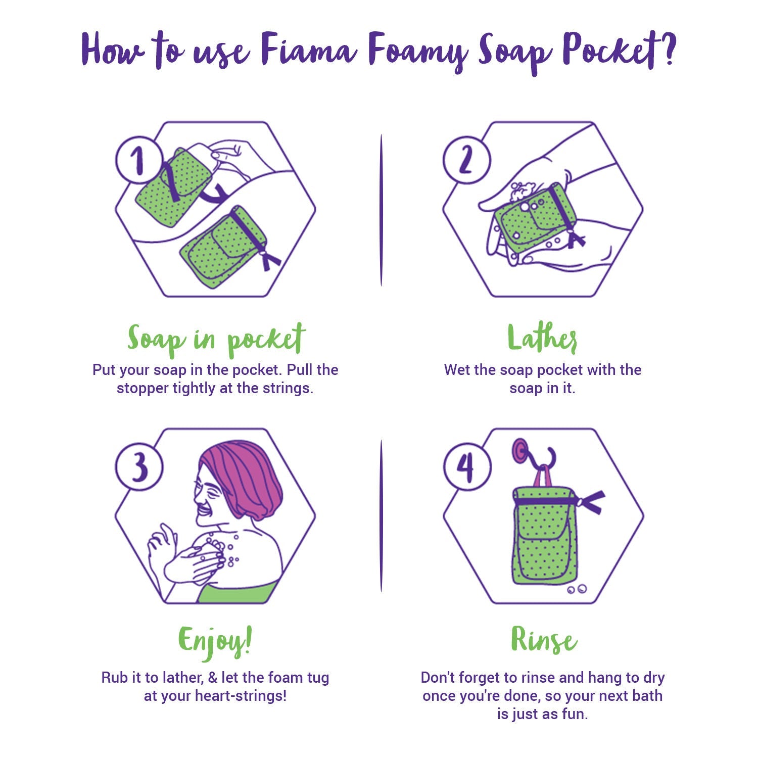 Fiama Bath Essentials Foamy Soap Pocket Buy at Indicrest Image 7