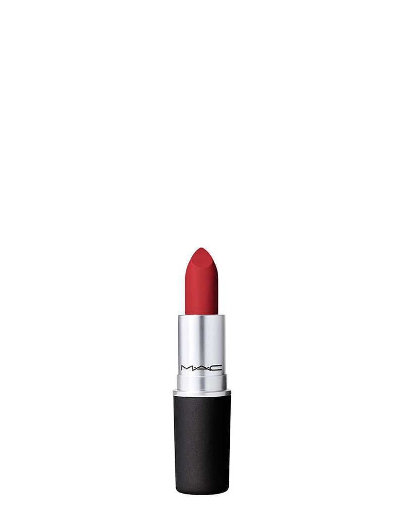 M.A.C Ruby's Crew Powder Kiss Lipstick - Ruby New, 3g Buy at Indicrest