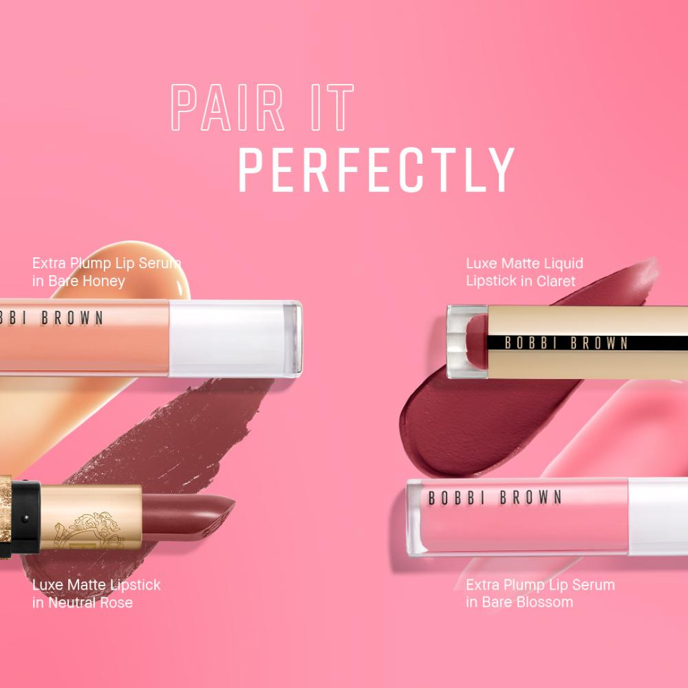 Bobbi Brown Extra Plump Tinted Lip Serum with Hyaluronic Acid, Lip Gloss - Bare Pink, 6ml
