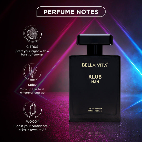 Bella Vita KLUB Man Eau De Parfum, 100ml