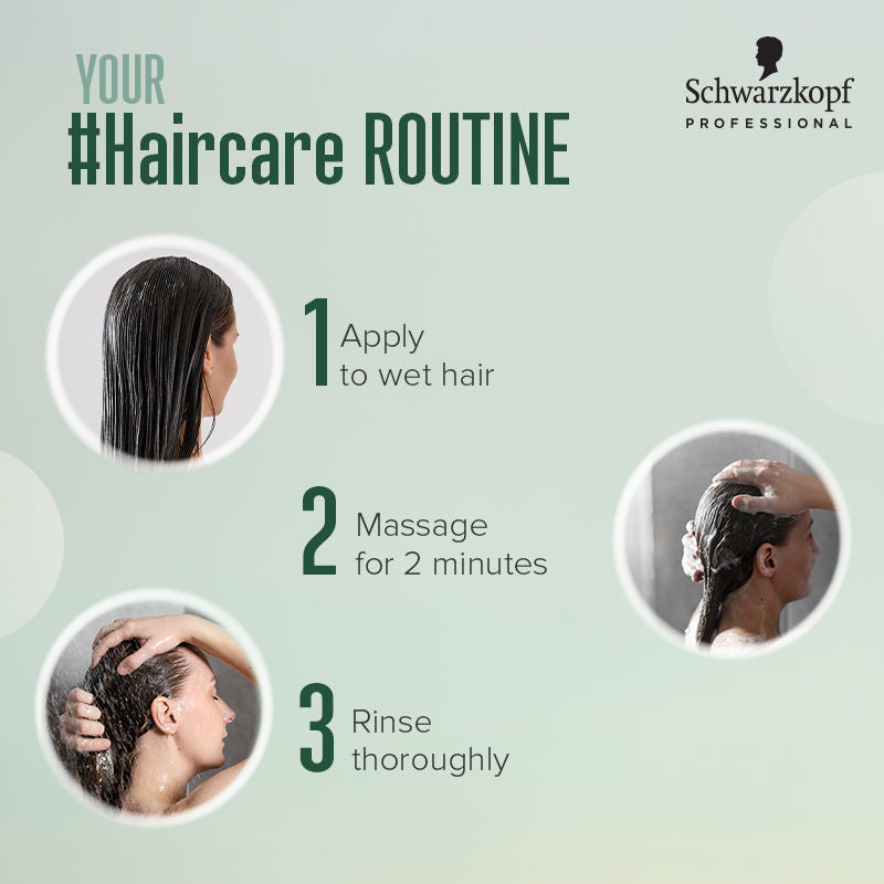 Schwarzkopf Professional Bonacure Scalp Soothing Shampoo|Dry & Sensitive Scalp|Kale & Madecassoside, 250ml Buy at Indicrest Image 7