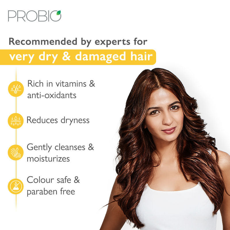 Godrej Professional Probio Honey Moisture Shampoo, 250ml Buy at Indicrest Image 2