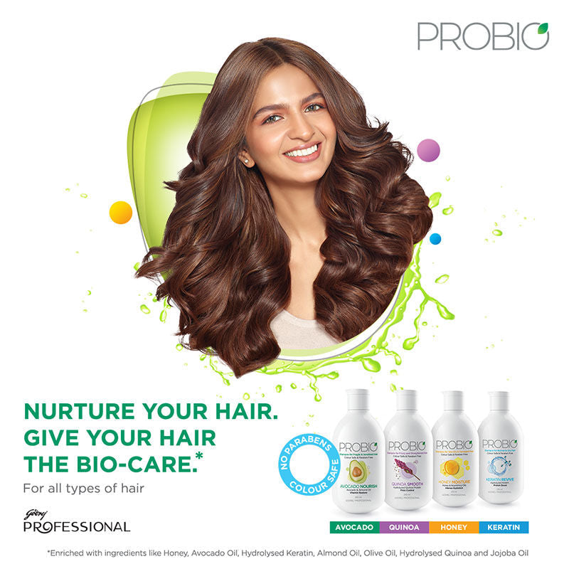 Godrej Professional Probio Honey Moisture Shampoo, 250ml Buy at Indicrest Image 6