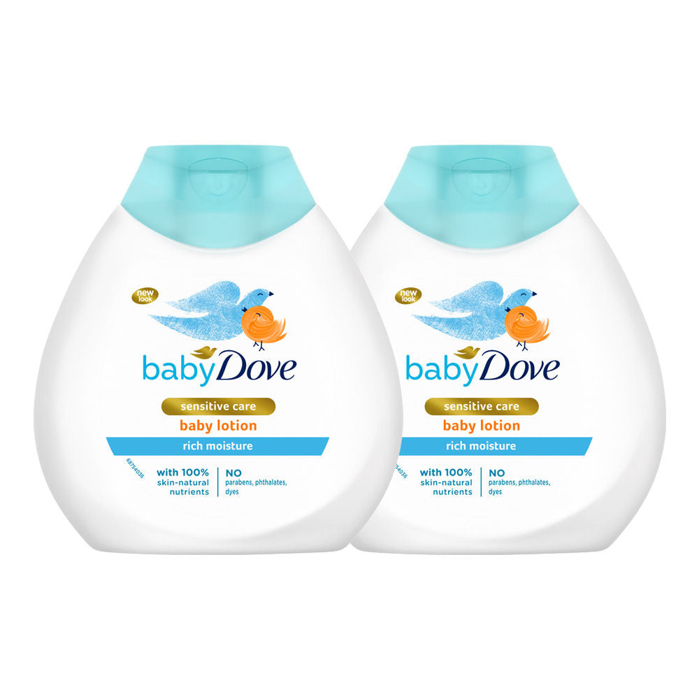 Dove Rich Moisture Lotion (Pack of 2), 400ml Buy at Indicrest Image 2
