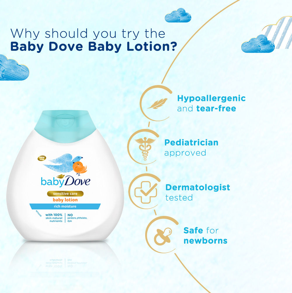 Dove Rich Moisture Lotion (Pack of 2), 400ml Buy at Indicrest Image 5