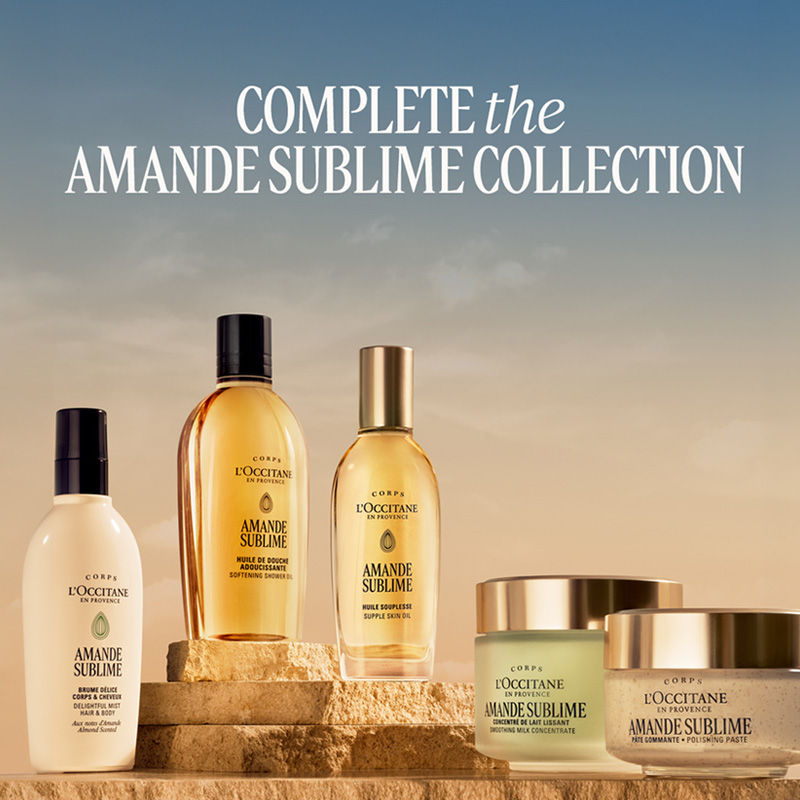 L'Occitane Almond Softening Shower Oil Refill, 500ml
