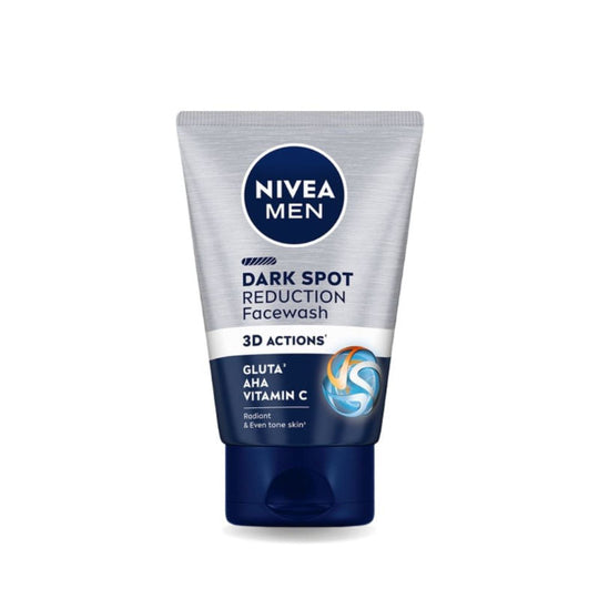 Nivea MEN Face Wash, Dark Spot Reduction, for Clean & Clear Skin with 10x Vitamin C Effect, 50g Buy at Indicrest