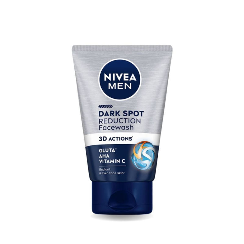 Nivea MEN Face Wash, Dark Spot Reduction, for Clean & Clear Skin with 10x Vitamin C Effect, 50g Buy at Indicrest