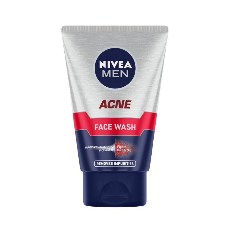 Nivea MEN Acne Face Wash for Oily & Acne Prone Skin, Fights Oil & Dirt with Magnolia Bark Power, 100g Buy at Indicrest Image 9