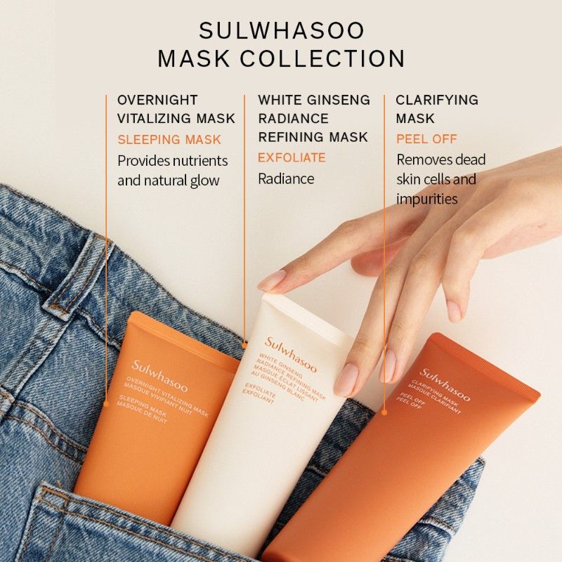 Sulwhasoo White Ginseng Radiance Refining Mask, 120ml