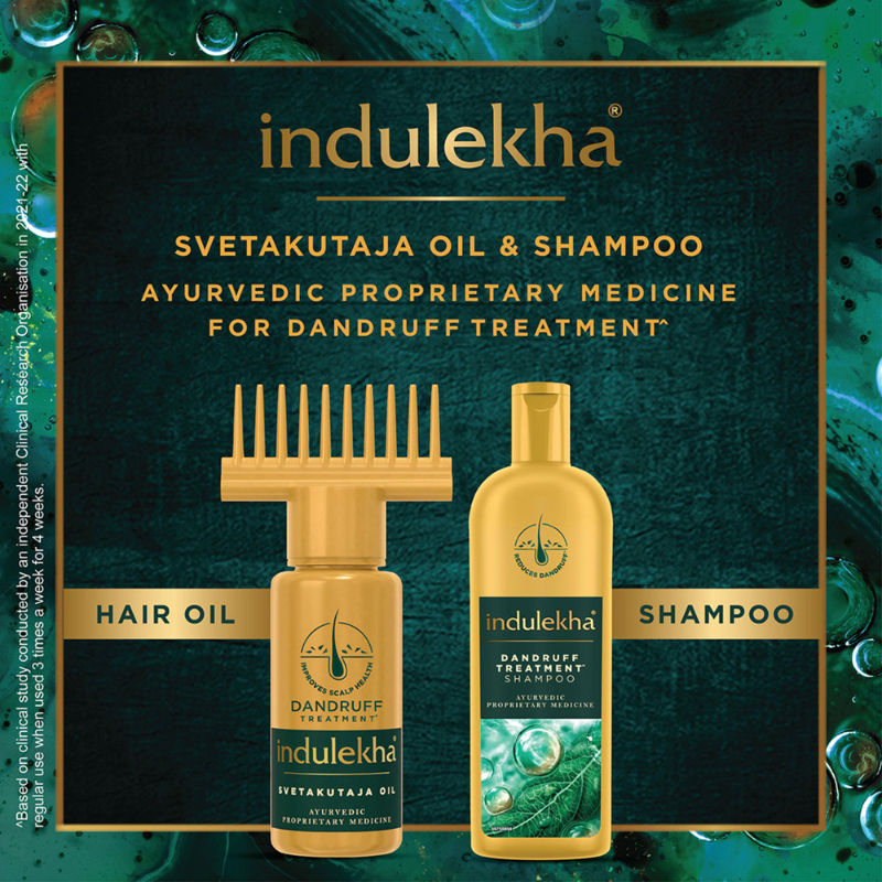Indulekha Svetakutaja Hair Oil, 100ml Buy at Indicrest Image 6