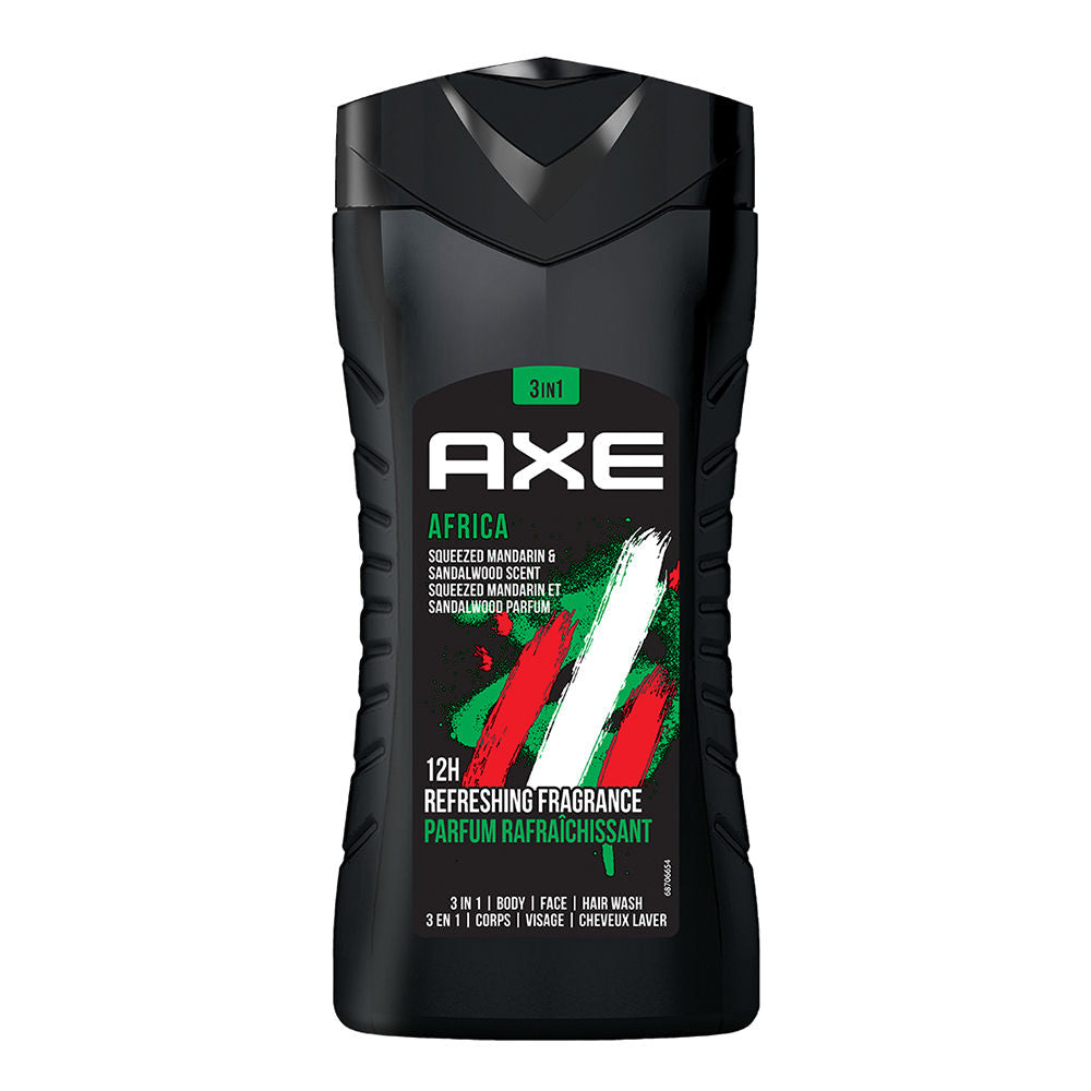 Axe Africa 3 In 1 Body, Face & Hair Wash For Men, 250ml Buy at Indicrest Image 2