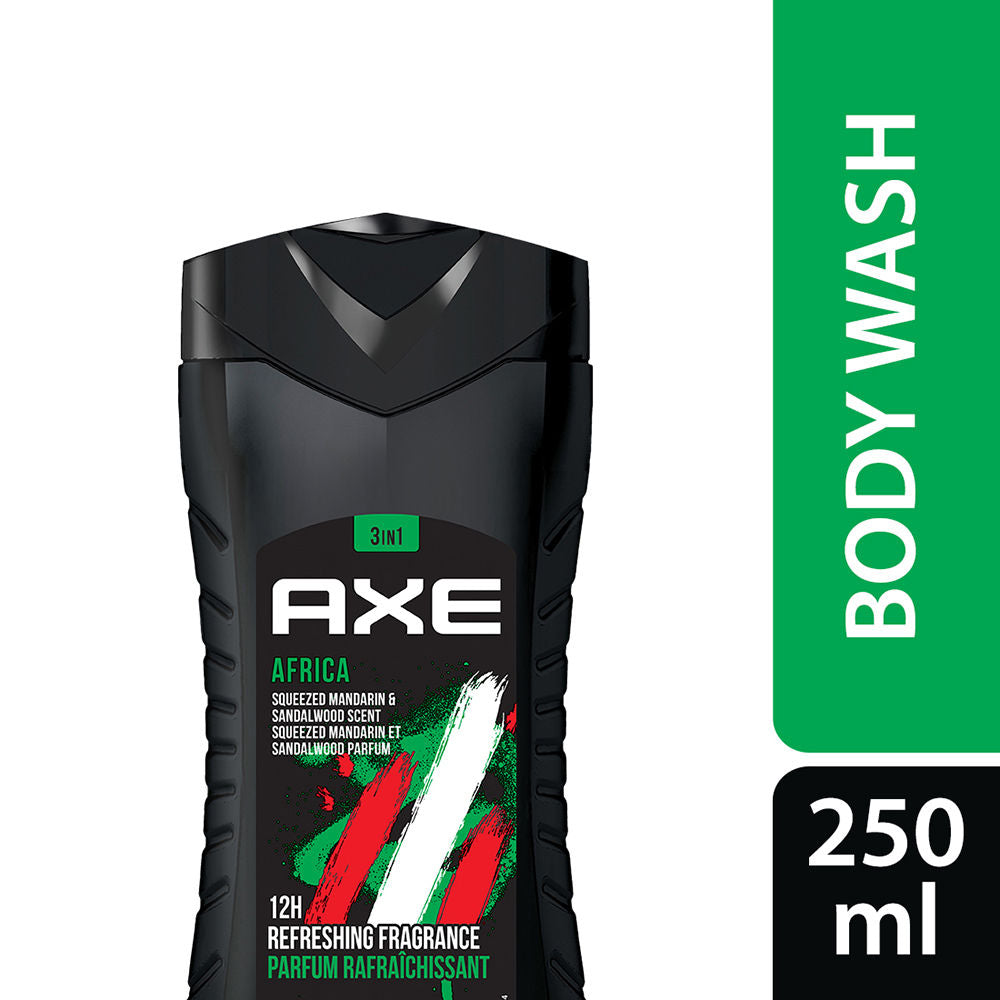 Axe Africa 3 In 1 Body, Face & Hair Wash For Men, 250ml Buy at Indicrest