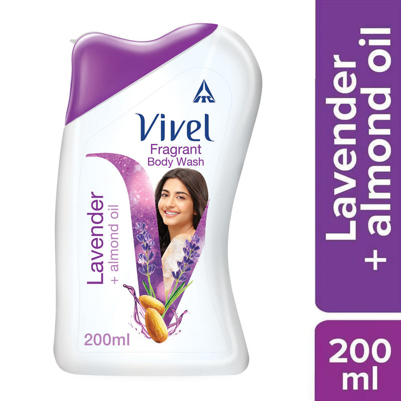 Vivel Lavender & Almond Oil Body Wash, 200ml Buy at Indicrest