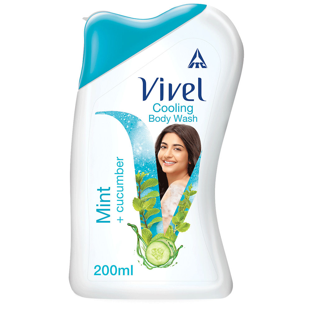 Vivel Mint & Cucumber Body Wash, 200ml Buy at Indicrest